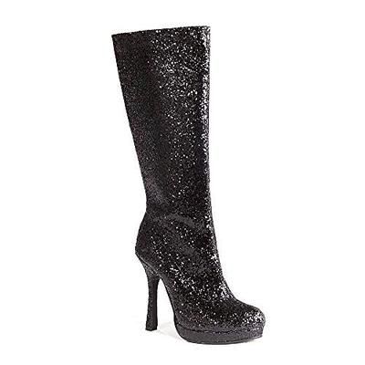 Metallico Brillanti Anni '80 Scarpe Stivali al ginocchio Tacco alto Paillettes Costume Per donna Costume di Carnevale Carnevale Feste Club Parata dell'Orgoglio Adulti Scarpe
