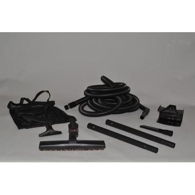 Titan Garage T3 Kit with 30 foot Black Crushproof Hose and 1.25 inch Deluxe Attachments