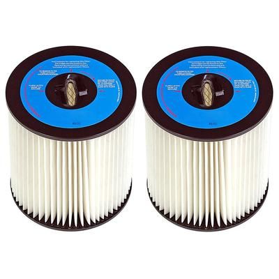 VacuFlo/Dirt Devil/Titan 7 inch Cartridge Filter 8106-01, 2 pack