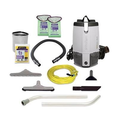 ProTeam Provac FS 6 Backpack Vacuum 107363 with 1.5 inch Restaurant Kit 100727
