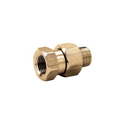 JE Adams High Pressure Brass Swivels - 3/8 MPT x 3/8 FPT 7080