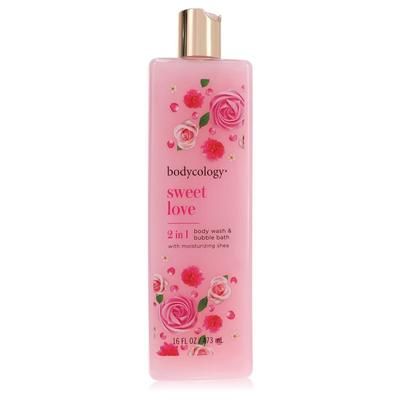 Bodycology Sweet Love For Women By Bodycology Body Wash & Bubble Bath 16 Oz
