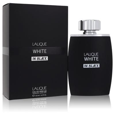 Lalique White In Black For Men By Lalique Eau De Parfum Spray 4.2 Oz