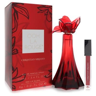 Christian Siriano Ooh La Rouge For Women By Christian Siriano Eau De Parfum Spray + 0.21 Oz Red Lip