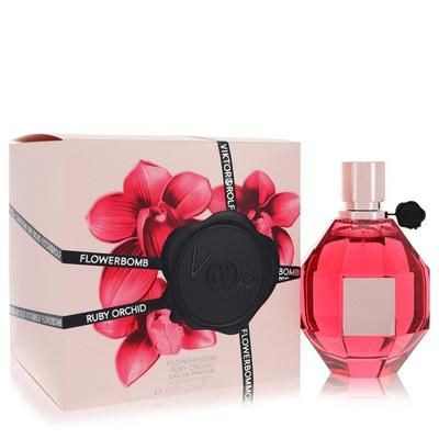 Flowerbomb Ruby Orchid For Women By Viktor & Rolf Eau De Parfum Spray 3.4 Oz