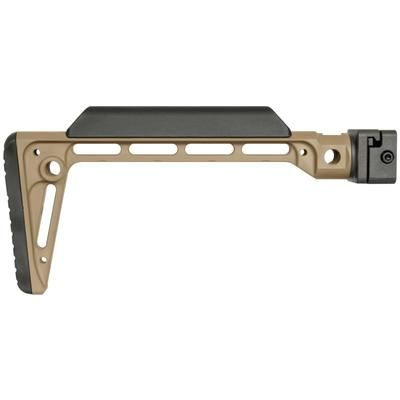 Midwest Industries Minimalistic Side Folding Stock FDE MI-MIN-SF-FDE