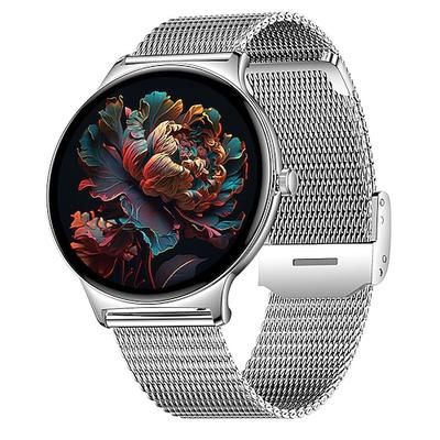 imosi 1.43 pollici amoled smartwatch fitness running watch bluetooth contapassi promemoria chiamate activity tracker compatibile con android ios donne uomini lunga attesa chiamate in vivavoce