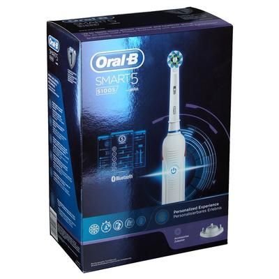 Braun Oral-B Smart 5100S Spazzolino Elettrico da Adulto Bianco 1 pz de