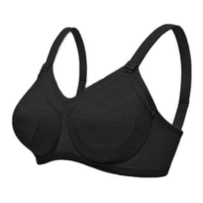 MYSANITY Reggiseno Allattamento Cotone Preformato Coppa D Nero 1 St
