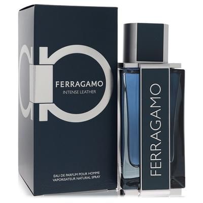 Salvatore Ferragamo Intense Leather For Men By Salvatore Ferragamo Eau De Parfum Spray 3.4 Oz