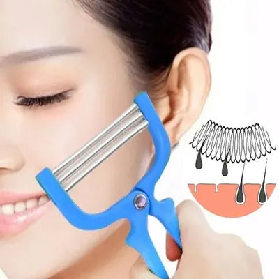 1 PCs Facial Hair Remover Manual Removal Epilator Beauty ShavingThreading Tool For Women
