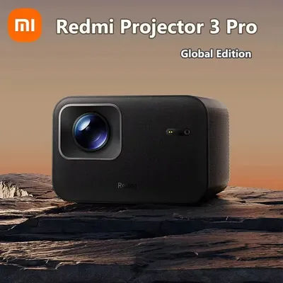 New Xiaomi Redmi 3 Pro Projector Home HD 1080P Bedroom Small Dormitory Student Home MiHome Smart Cinema Global Edition Projector