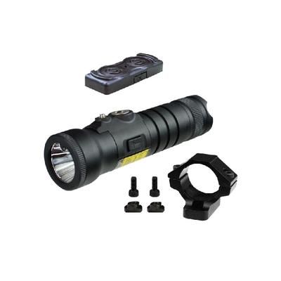Lion Gears FLG-22ML Rechargeable 600 Lumens LED Flashlight/Green Laser Combo Ambidextrous On/off Switch M-LOK Black PL-FLG-22ML