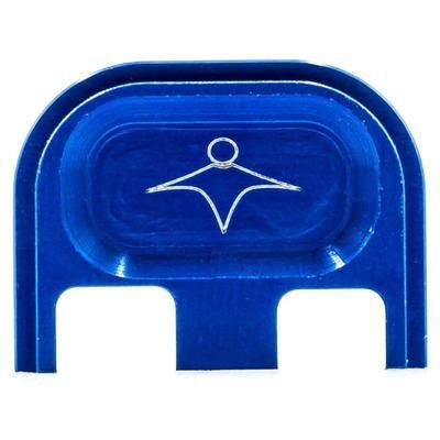 Lockstep Arms Glock Gen 1-5 Slide Back Plate Anodized Blue LA-GLK-V15-1000-BLU