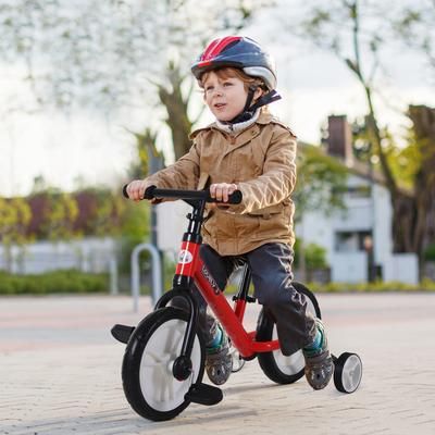 TEMU 11 Inch Bike Training Pedal Bicycle W/ Removable Eva Tyres Adjustable Seat Height 2 To 5 Years Gift For Boys Girls