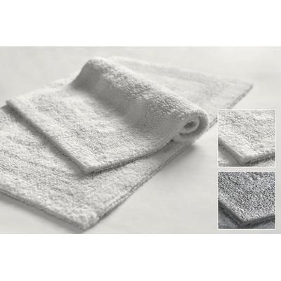 Arm & Hammer Reversible Double Border 2-PC Bath Rug by BrylaneHome in White