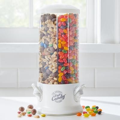 Original Triple Candy Machine Dispenser by BrylaneHome in White