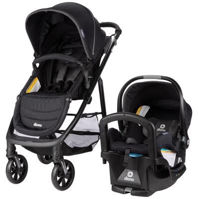 Diono Quantum 4 3-in-1 Travel System with LiteClik30 R SafePlus - Black Jet
