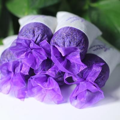 TEMU 5 Bags Lavender Aromatherapy Scent Bags, Gift Scent Bags Yarn Bags, Car Fragrance Drawer And Scent Bags, Fresh Aromatherapy Bags Purple