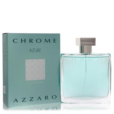 Chrome Azure For Men By Azzaro Eau De Toilette Spray 3.4 Oz
