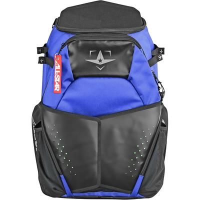 All Star S7 Elite Baseball Batpack w/ Glove Vault Royal