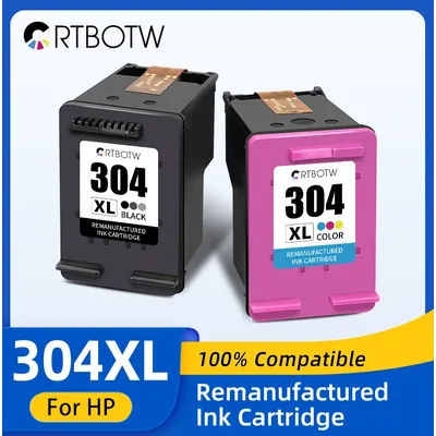304XL Ink Cartridge Replacement For HP 304 HP304 Compatible Deskjet 2600 3700 5000 series 2620 3720 3755 5010 5055 Envy Printer