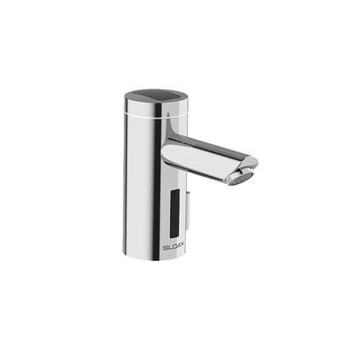 Sloan 3335152 Optima Deck Mount Electronic Faucet - Single Hole, Fixed Spout, Solar Powered, Chrome
