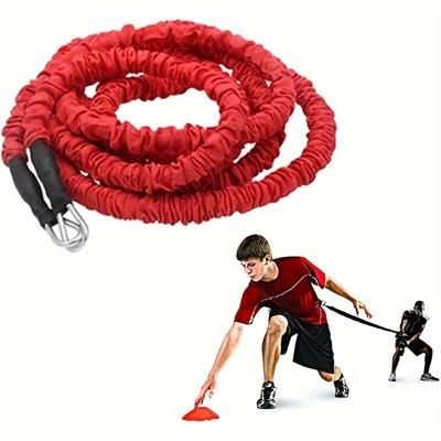 TEMU 1pc Heavy-duty Spandex Resistance Training Rope With - Force Bounce Physical Training For , And Strength Improvement