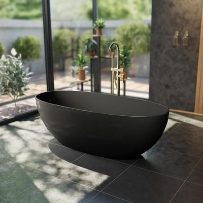 Randolph Morris Crafton 67 Inch Carbon Fiber Freestanding Tub RMTW9907-67
