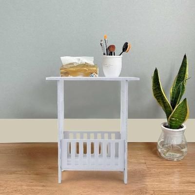 TEMU Bedside Table Hollow Storage Cabinet Pvc Bedside Shelf Board Cabinet Cabinet Coffee Table Storage For Side Table Bedside Storage