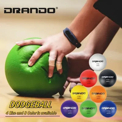Dodgeball, 6.3 inch Skin Foam Dodgeball, Low Bounce, Handball, Kickball, Playground Ball, Team ball Sports, Soft Skin