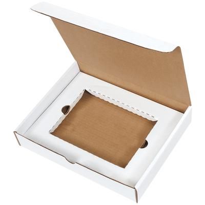 11 1/8 x 8 3/4 x 2" White DVD Literature Mailer Kit, Bundle Of 50 (DLM1182)