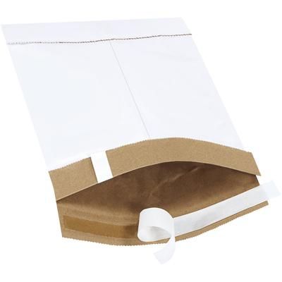 6 x 10" White 0 Self-Seal Padded Mailers, Case Of 250 (B803WSS)