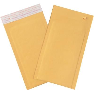 6 x 10" Kraft (25 Pack) 0 Self-Seal Bubble Mailers w/Tear Strip, Case Of 25 (B853SSTT25PK)