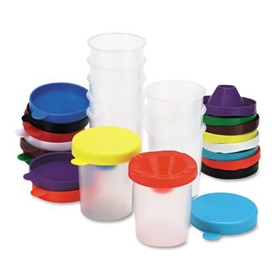 Creativity Street 5100 No-Spill Paint Cups, 10/Set - Set of 10 CKC5100
