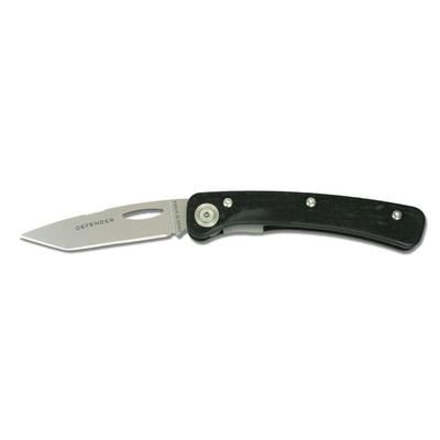 Knives of Alaska Featherlight Defender D2 Suregrip Handle Smooth Black 00902FG
