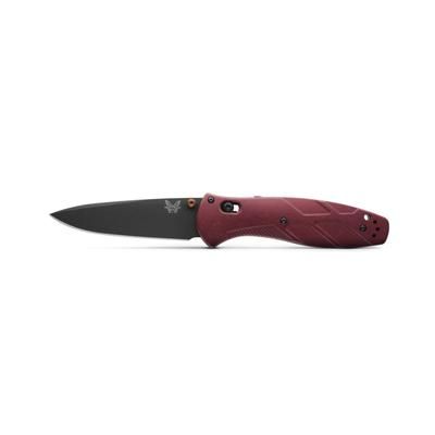 Benchmade Blue Class Osborne Barrage Folding Knife 3.6in CPM-S30V Stainless Steel Richlite Redstone 581BK-04