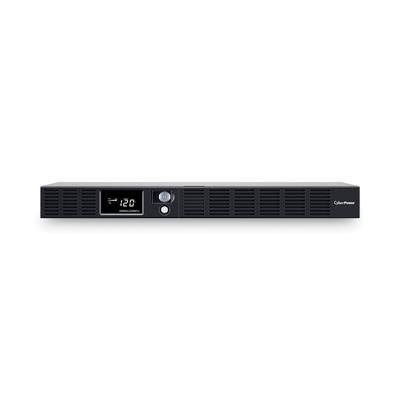 Cyber Power Systems OR500LCDRM1U CyberPower Smart App LCD, 6-Outlets, 500 VA, 1,150 J, Black CYPOR500LCDRM1U