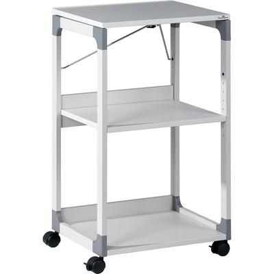 Durable Office Products Corporation 370110 System Overhead/Beamer Trolley - 3 x Shelf(ves) - 34.7", x 20" x 17" Depth - Metal, Plastic, Fiberglass, Re