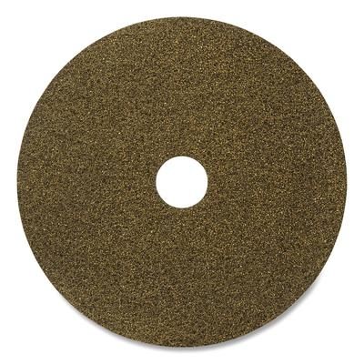 Americo Black Diamond 1500 Grit Diamond Floor Pad, 20" Diameter, Black/Yellow, 2/Carton (AM7442320)