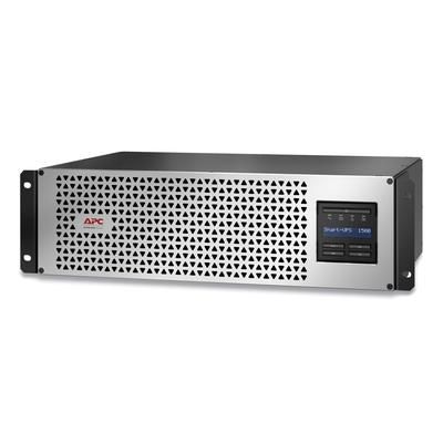 APC SMTL1500RM3UC Smart-UPS Li-Ion Rackmount Battery Backup System, 6 Outlets, 1500 VA, 680 J APWSMTL1500RM3U