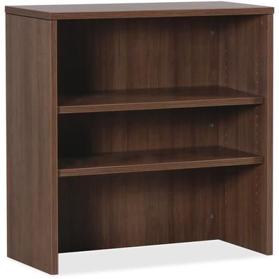 Lorell 69975 Stack Bookcase, 36" x 15" x 36", Walnut LLR69975