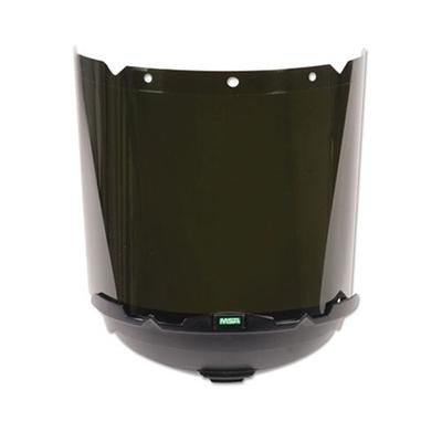 MSA V-Gard Accessory System Welding/Cutting/Brazing Visor,IR 5, Green, 17-1/4 in L X 8 in H (454-10115861)