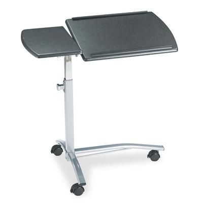 Safco 950-ANT Eastwinds Laptop Computer Caddy, 29.5w x 20d x 27 to 38h, Anthracite MLN950ANT