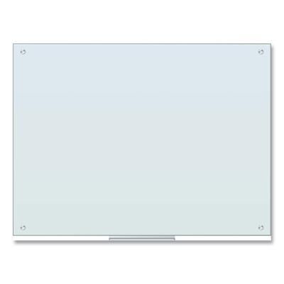 U Brands 121U0001 Glass Dry Erase Board, 48 x 36, White Surface UBR121U0001