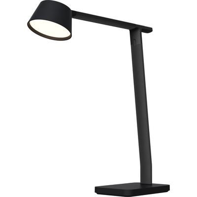 Stanley Bostitch 2200USBSMBK Verve Adjustable LED Desk Lamp - LED Bulb - Adjustable, Dimmable, Adjustable Brightness, Clock, Durable, USB Charging, Sw