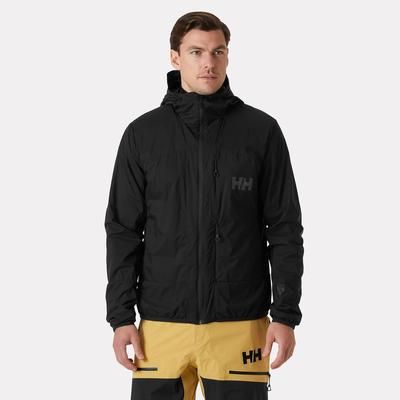 Helly Hansen Men's Odin Backcountry Lightweight Hooded Insulator Jacket Black 2XL