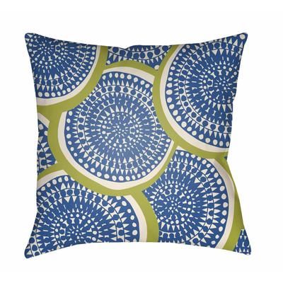 Azdavay 16" Square Modern Pillow Moroccan Plush Off White/Muted Blue/Brass/Nutmeg/Natural Blue/Light Gray/Blue/Marine Blue/Azure/Metallic Silver/Slate Blue/Olive Outdoor Throw Pillow - Boutique Rugs