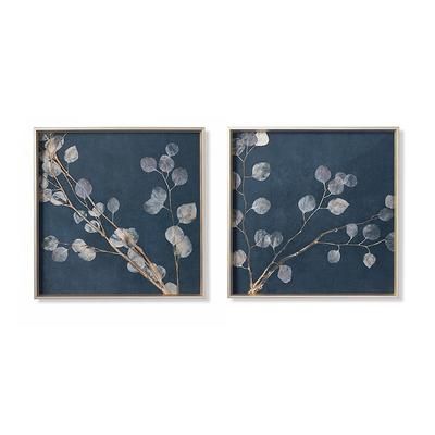 Midnight Eucalyptus Giclee Prints - Diptych - Frontgate