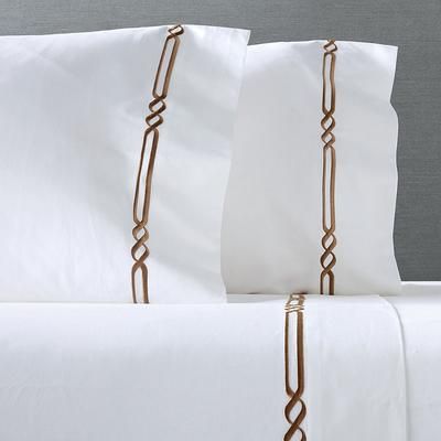 1000 Thread Count Chain Pillowcases - Caramel, Standard - Frontgate Resort Collection™